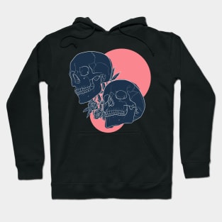 Love and Death - Skulls and Roses Hoodie